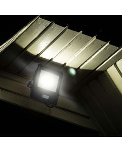 30W LED Floodlight 6500K with PIR Sensor 