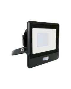 30W LED Floodlight 6500K with PIR Sensor 