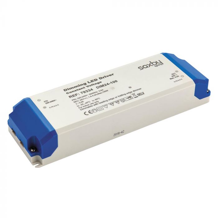 Triac Dimmable LED Driver Constant Voltage 24V 100w